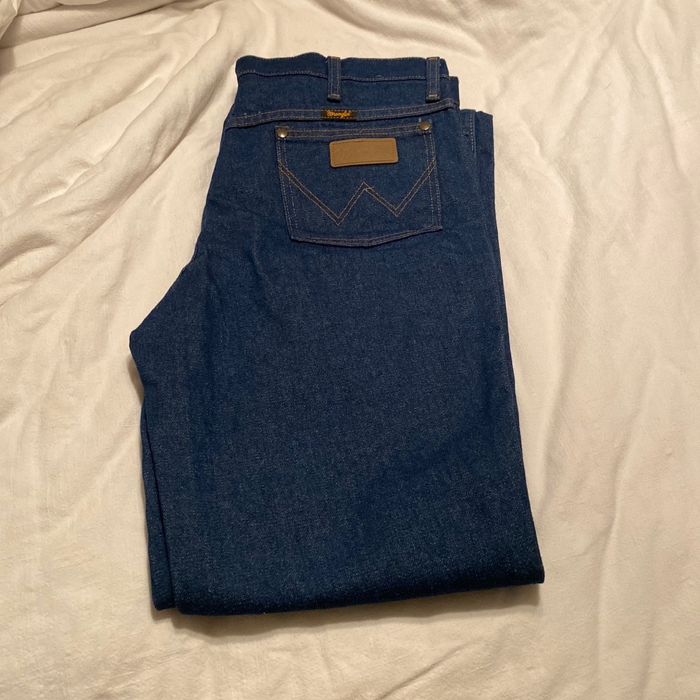 2 brand new pairs never worn cowboy cut wranglers